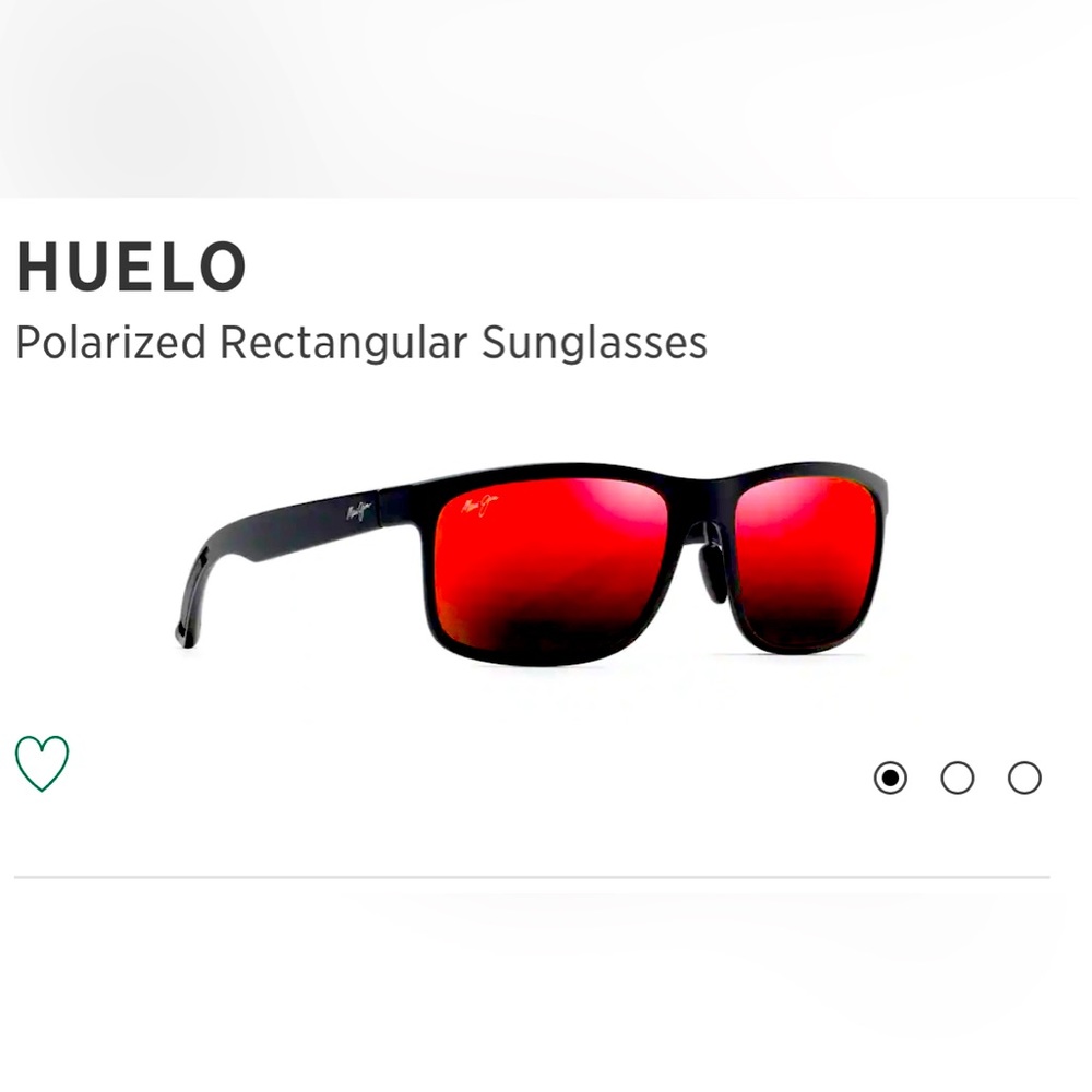 Maui Jim Huelo Hawaiian Lava Shades Sunglasses